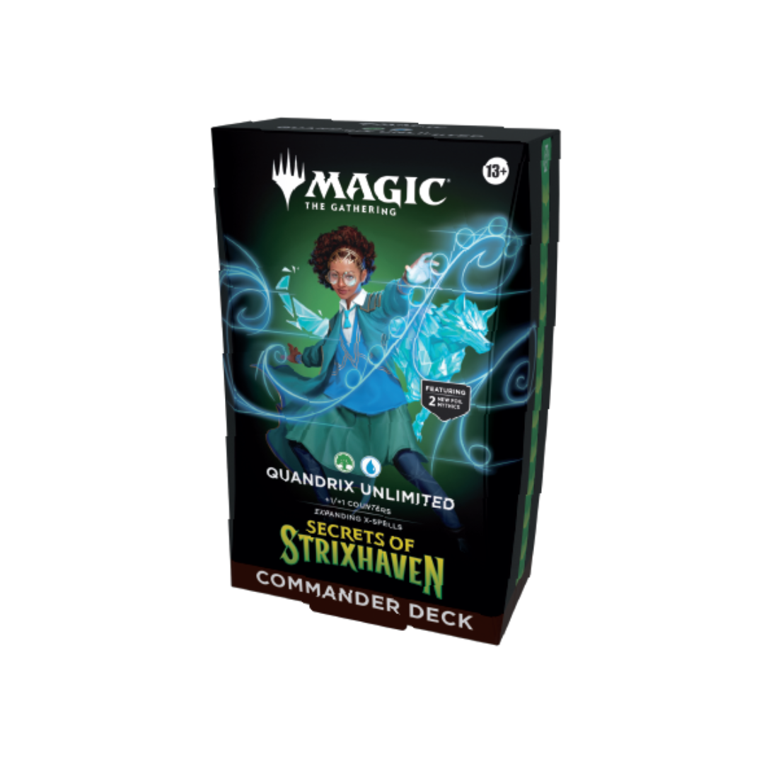 MTG Secrets of Strixhaven - Commander Deck Quandrix Unlimited