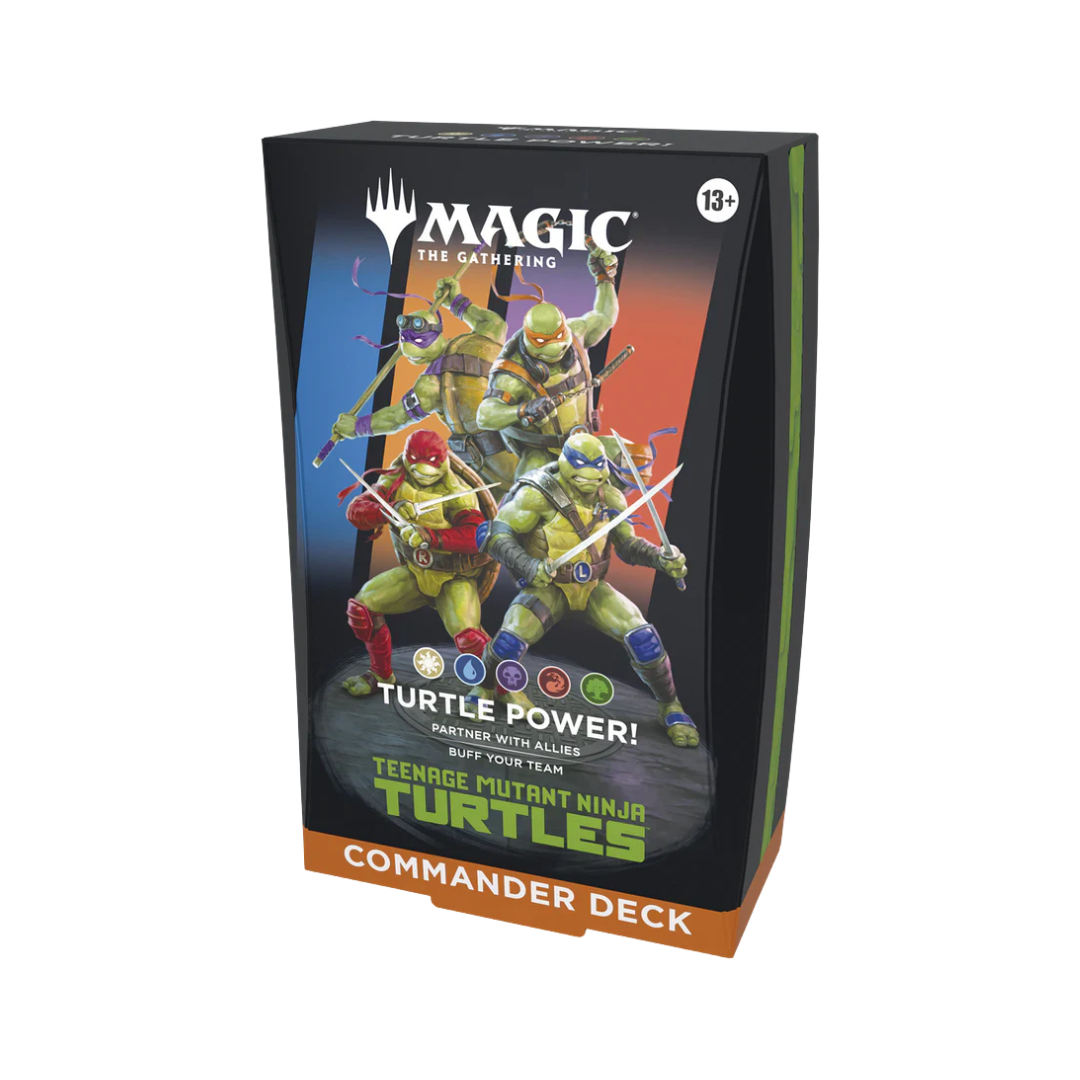 MTG Teenage Mutant Ninja Turtles Commander Deck - Turtle Power! - Pre-order