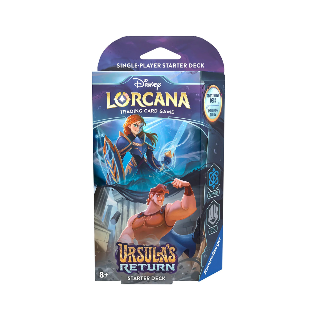 Disney Lorcana - Ursula's Return Starter Deck - Sapphire & Steel