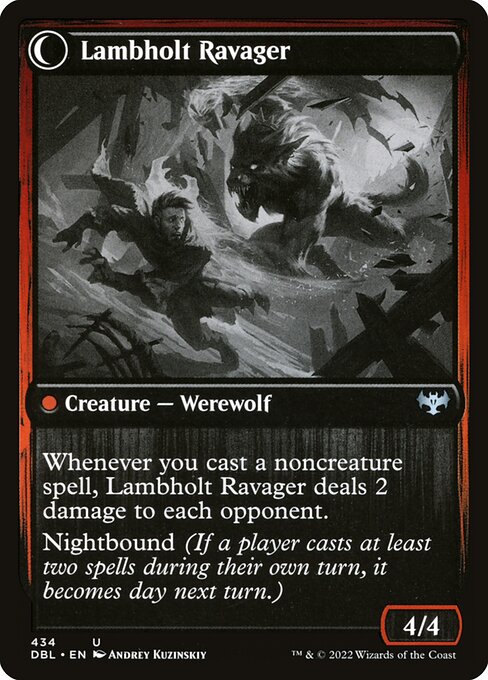 Lambholt Raconteur (434) [Innistrad: Double Feature] Reverse