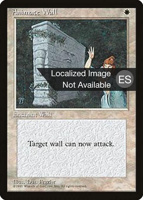 Animate Wall (4) [Fourth Edition Foreign Black Border]