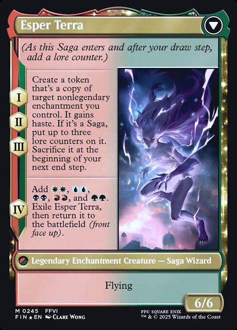 Terra, Magical Adept (245) [Prerelease Cards] Reverse
