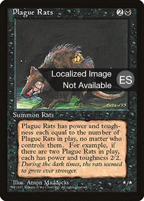 Plague Rats (154) [Fourth Edition Foreign Black Border]