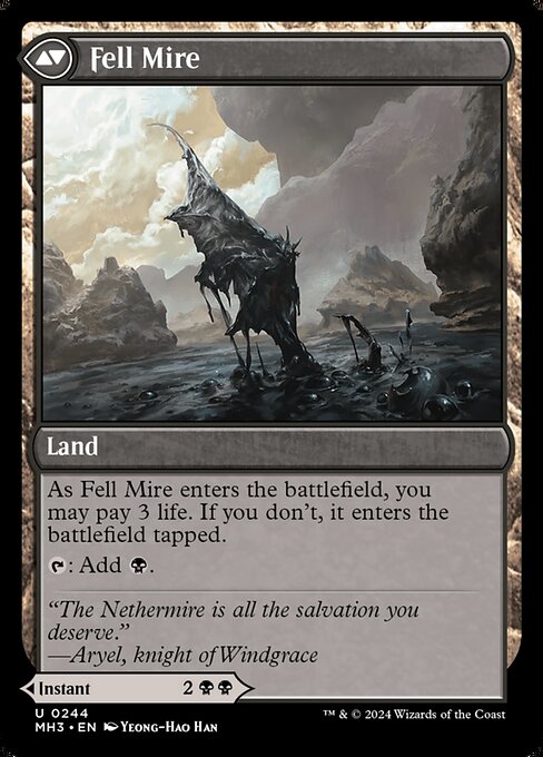 Fell the Profane (244) [Modern Horizons 3] Reverse