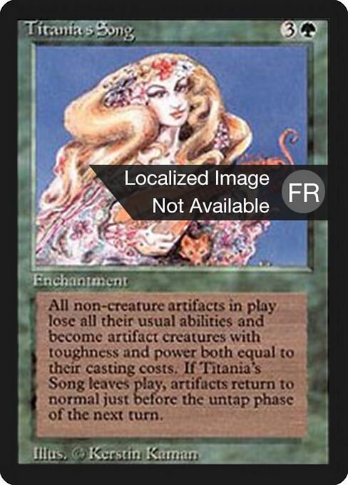Titania's Song (220) [Foreign Black Border]