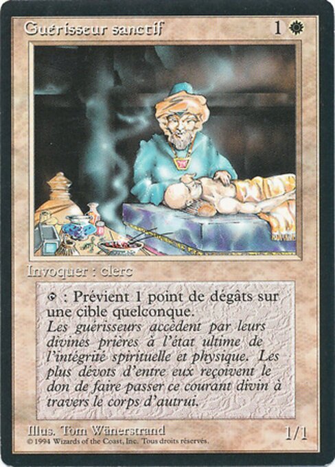 Samite Healer (38) [Foreign Black Border]