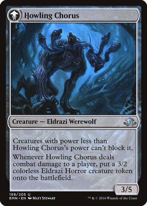 Shrill Howler (168) [Eldritch Moon] Reverse