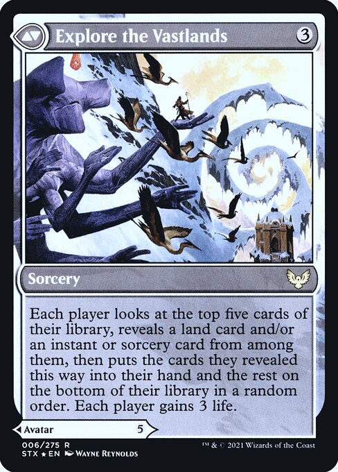 Wandering Archaic (6) [Prerelease Cards] Reverse