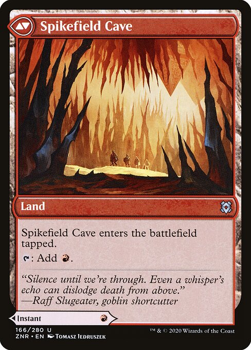 Spikefield Hazard (166) [Zendikar Rising] Reverse