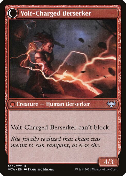 Voltaic Visionary (183) [Innistrad: Crimson Vow] Reverse