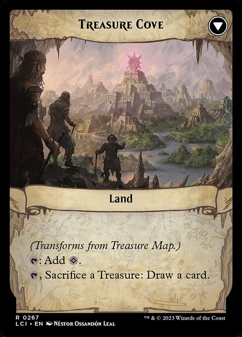 Treasure Map (267) [The Lost Caverns of Ixalan] Reverse