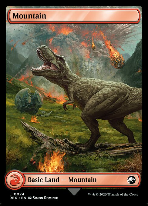 Mountain (24) [Jurassic World Collection] Reverse