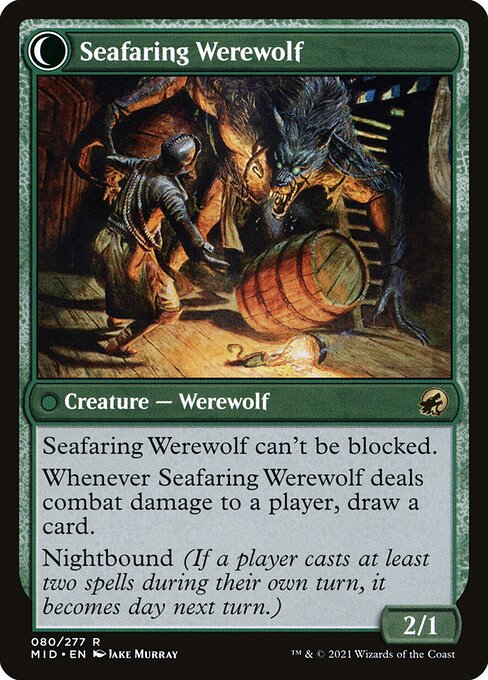 Suspicious Stowaway (80) [Innistrad: Midnight Hunt] Reverse