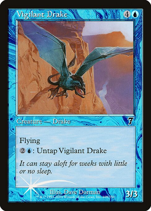Vigilant Drake (109★) [Seventh Edition]