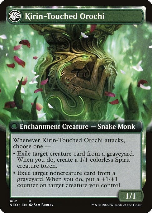 Teachings of the Kirin (Extended Art) (482) [Kamigawa: Neon Dynasty] [Extended Art] Reverse