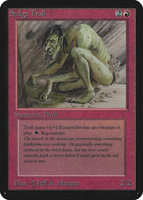 Sedge Troll (172) [Limited Edition Alpha]