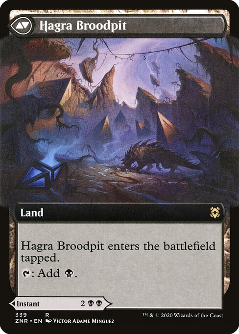 Hagra Mauling (Extended Art) (339) [Zendikar Rising] [Extended Art] Reverse