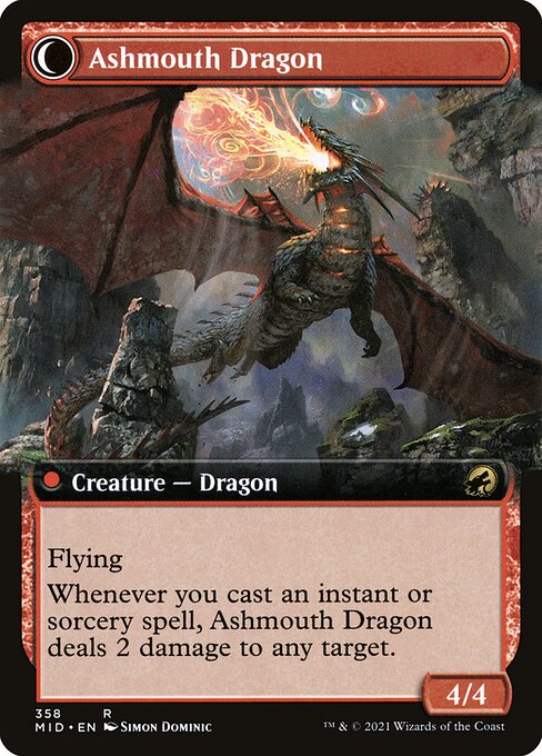 Smoldering Egg (Extended Art) (358) [Innistrad: Midnight Hunt] [Extended Art] Reverse