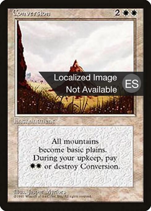 Conversion (19) [Fourth Edition Foreign Black Border]