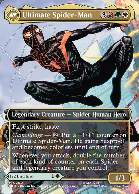 Miles Morales (0200) (Borderless) [Marvel's Spider-Man] Reverse