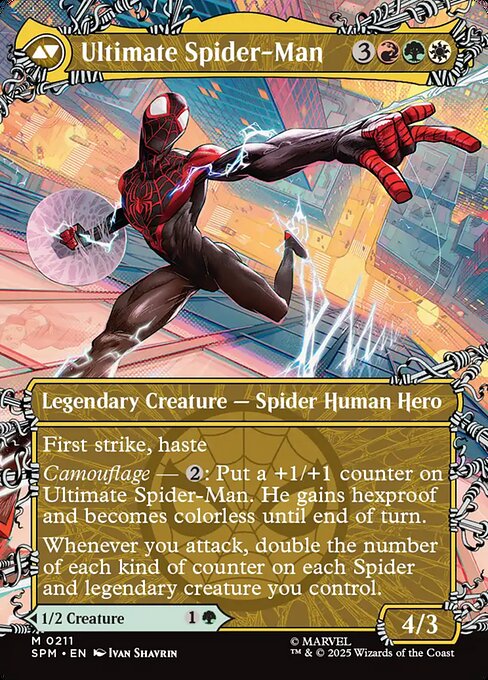 Miles Morales (0211) (Borderless) [Marvel's Spider-Man] Reverse
