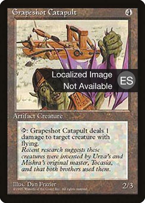 Grapeshot Catapult (322) [Fourth Edition Foreign Black Border]
