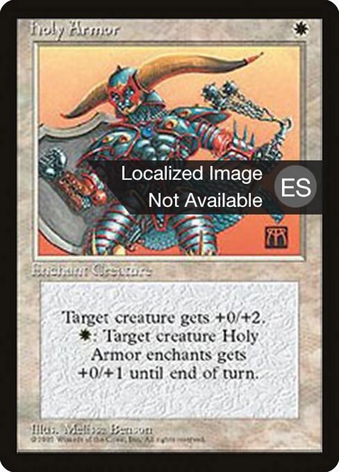 Holy Armor (29) [Fourth Edition Foreign Black Border]