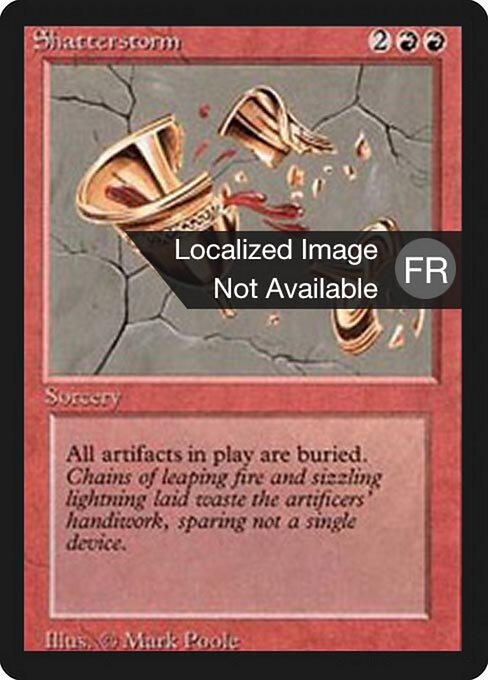 Shatterstorm (176) [Foreign Black Border]