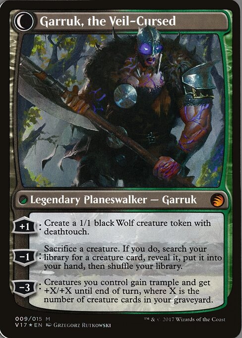 Garruk Relentless (9) [From the Vault: Transform] Reverse