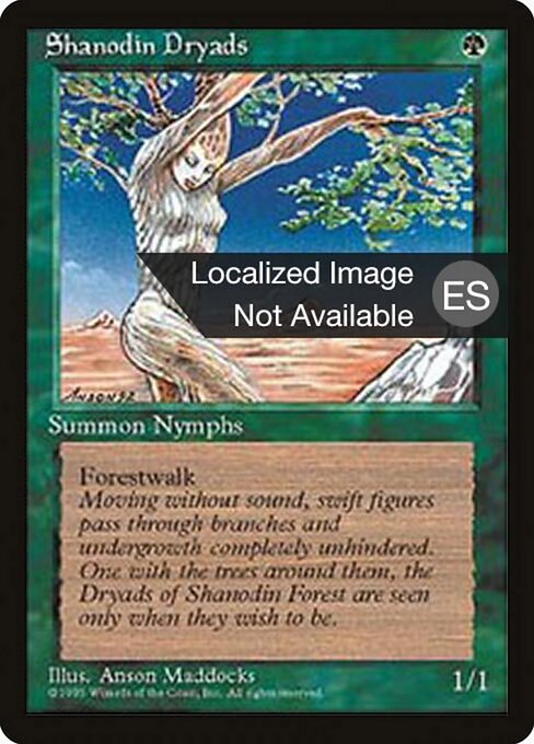 Shanodin Dryads (271) [Fourth Edition Foreign Black Border]