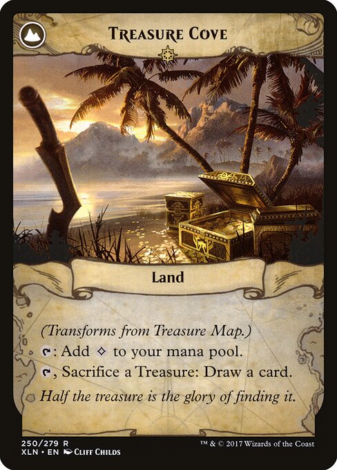 Treasure Map (250) [Ixalan] Reverse