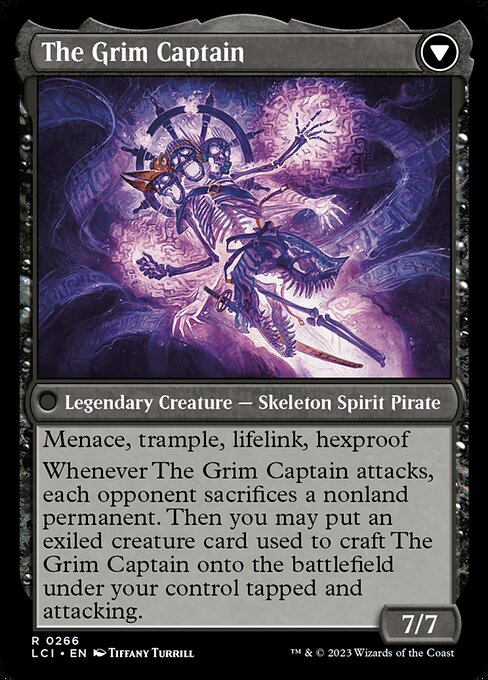 Throne of the Grim Captain (266) [The Lost Caverns of Ixalan] Reverse