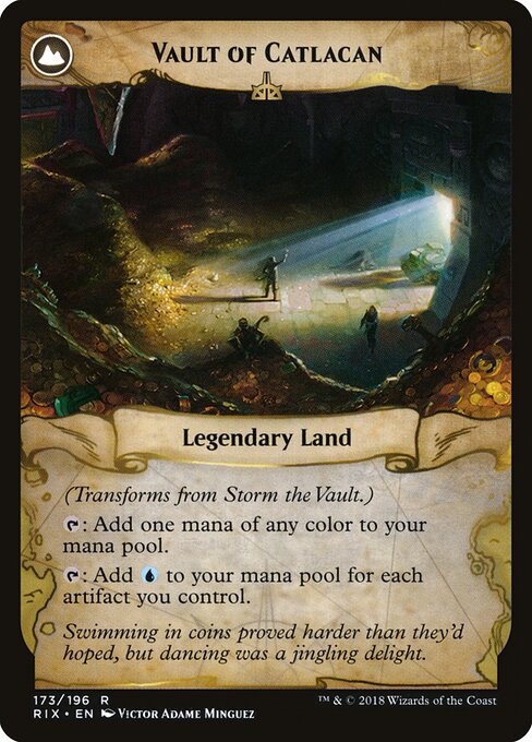Storm the Vault (173) [Rivals of Ixalan] Reverse