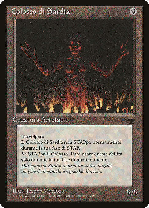 Colossus of Sardia (111) [Rinascimento]