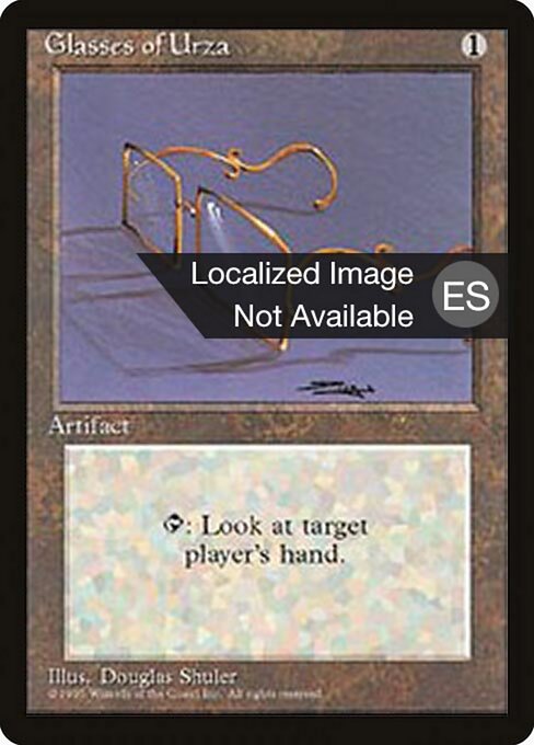 Glasses of Urza (321) [Fourth Edition Foreign Black Border]