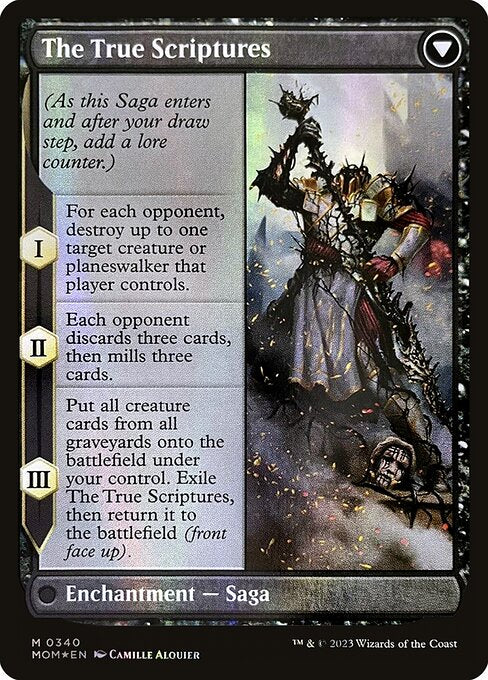 Sheoldred (Serial Numbered) (340) [March of the Machine] [Borderless] Reverse