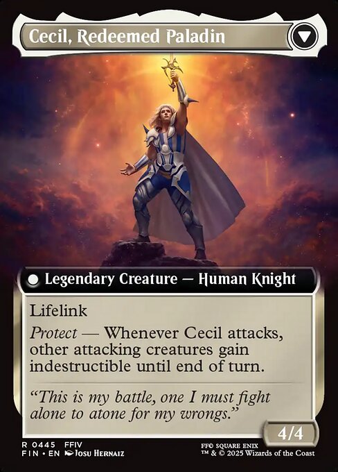 Cecil, Dark Knight (Extended Art) (445) [Final Fantasy] Reverse