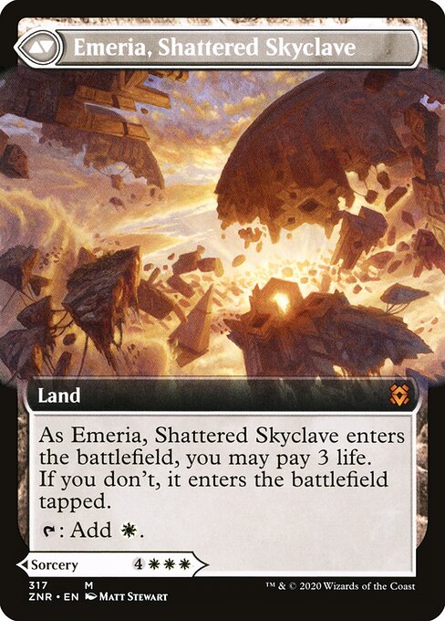 Emeria's Call (Extended Art) (317) [Zendikar Rising] [Extended Art] Reverse