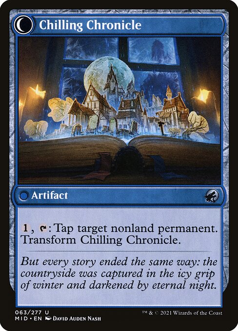 Mysterious Tome (63) [Innistrad: Midnight Hunt] Reverse