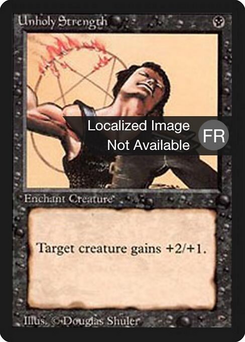 Unholy Strength (133) [Foreign Black Border]
