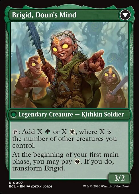 Brigid, Clachan's Heart (7) [Lorwyn Eclipsed] Reverse