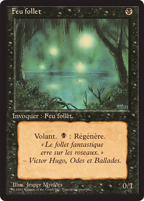 Will-o'-the-Wisp (137) [Foreign Black Border]