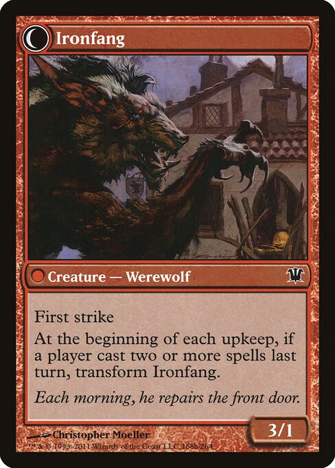 Village Ironsmith (168) [Innistrad] Reverse