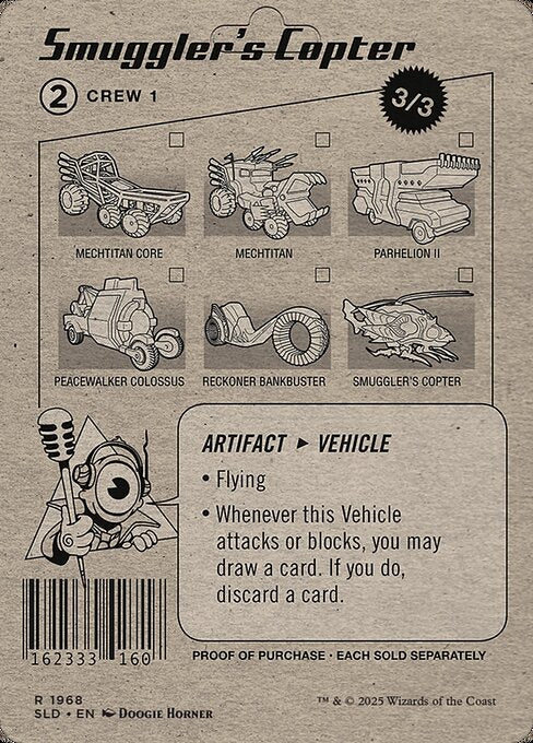 Smuggler's Copter (1968) [Secret Lair Drop] Reverse