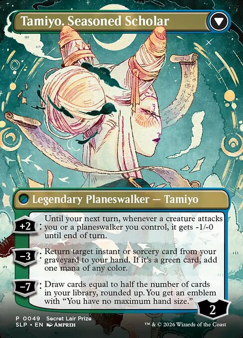 Tamiyo, Inquisitive Student (49) [Secret Lair Showdown] Reverse