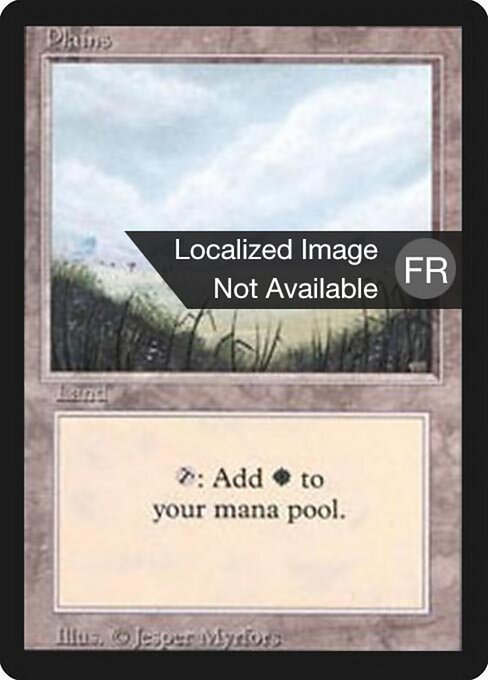 Plains (292) [Foreign Black Border]