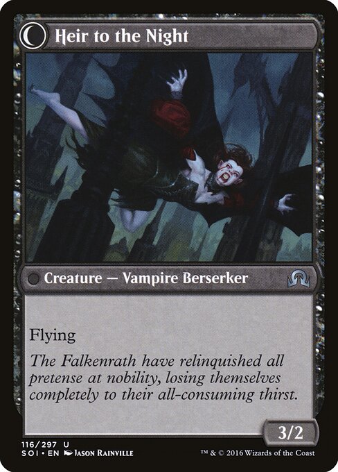 Heir of Falkenrath (116) [Shadows over Innistrad] Reverse