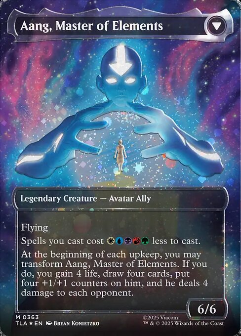 Avatar Aang (Raised Foil) (363) [Avatar: The Last Airbender] Reverse