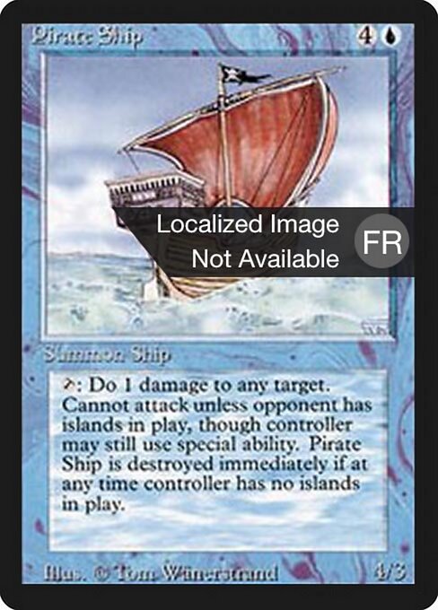 Pirate Ship (72) [Foreign Black Border]