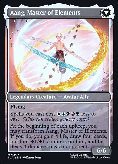 Avatar Aang (207) [Prerelease Cards] Reverse